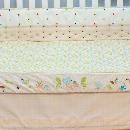 Nurture Imagination Nest Decorator Crib Sheet