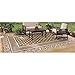 NOOBECR Outdoor Reversible Patio/RV Mat, 9ft. x 12ft, Khaki, Model# 47947
