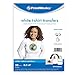 Printworks White T-Shirt Transfers for Inkjet Printers, For Use on White Fabrics Only, Photo Quality Prints, 20 Sheets, 8 ½” x 11” (00546)