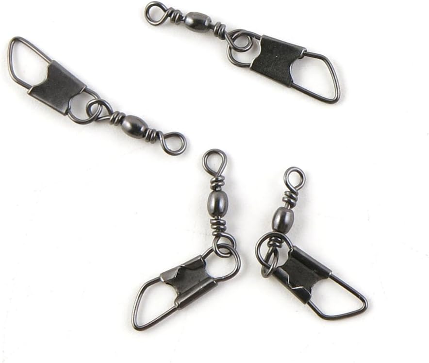 Fishing Swivel Sea Terminal Tackle Clip Connector Solid Coastlock Bulk Lots 03873 Snap Rolling Test 5kg Cross Lock
