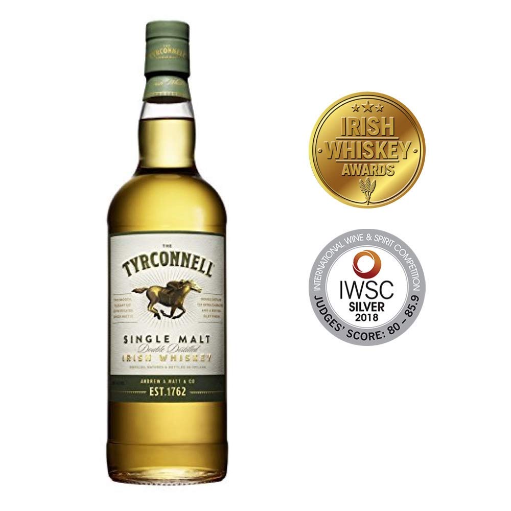 The Tyrconnell | Single Malt Irish Whisky | charaktervoller Geschmack durch Zweifach-Destillation | 43% Vol | 700ml Einzelflasche 2