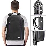DSLR Camera and Mirrorless Backpack Bag by Altura Photo for Camera and Lens (The Wanderer Series)