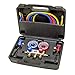 OEMTOOLS 24559 R1234yf Manifold Gauge Set, AC Manifold Gauge Set, Charging and Diagnostics for Automotive Refrigerant Systems, 72