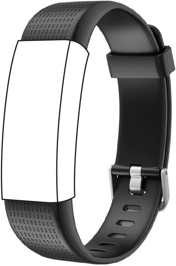 endubro Strap for Fitness Tracker ID130 Plus Color HR & Many other Models made of TPU Skin-Friendly with Anti-Allergic buckle