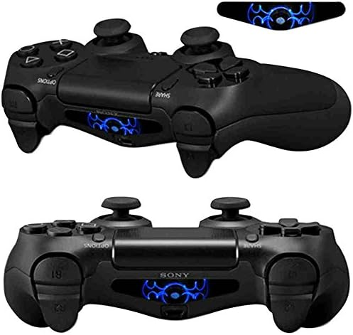 Mod Freakz Pair of LED Light Bar Skins Brilliant Blue Weapon for PS4 Controllers