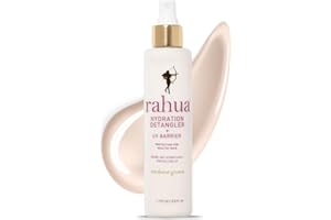 Rahua Hydration Detangler Spray + UV Barrier, Vegan Leave In Hair Spray, Conditioner for Added Shine, Damage Protection, Humidity & Frizz Control, Oil, Morete & Mango, All Hair Types, 6.5 Fl Oz