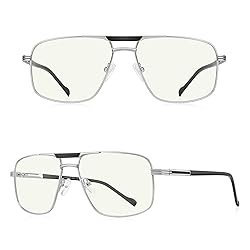 RB.Pilot Reading Glasses for Men Square Double