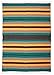 El Paso Designs Peyote Hippie Blanket Classic Mexican Style Falsa Stripe Pattern in Vivid Peyote Colors. Throw, Bed, Tapestry, or Yoga Blanket. Hand Woven Acrylic, 57