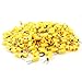 uxcell SV5.5-5 Pre Insulated Fork Terminal for AWG 12-10 Wire and #10 Stud, 500 Piece, Yellow
