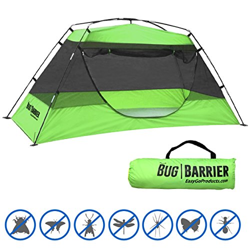 EasyGoProducts Bug Barrier Mosquito Bug Tent with Pop Up Screen Mosquito Net Canopy, Green - Thumbnail 7