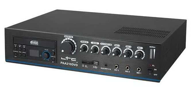 4-Kanal Desk Top PA Verstärker ''PAA210CD'', 95-1004