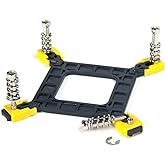 Adjustable Motherboard Backplate CPU Heatsink Mounting Bracket Kit Compatible with Intel LGA 775 1150 1155 1156 1366 Motherbo