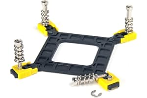 Adjustable Motherboard Backplate CPU Heatsink Mounting Bracket Kit Compatible with Intel LGA 775 1150 1155 1156 1366 Motherbo