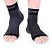 Doc Miller Ankle Brace for Women & Men – Foot Compression Sleeve, Toeless Wrap & Support for Pain Relief, Plantar Fasciitis, Achilles Tendonitis & Injury Recovery, 1 Pair