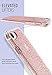 Silk iPhone 7 Clear Case - PureView for iPhone 7 [Ultra Slim Fit Protective Clear Cover] - Rose Gold