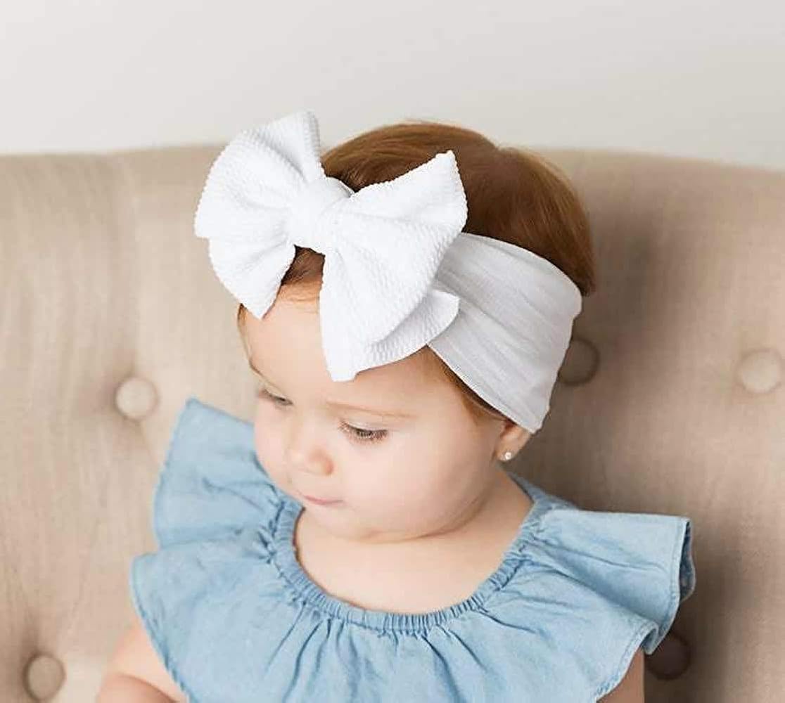 baby girl headwrap bows