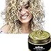 UrbanX Washable Hair Coloring Wax Material Unisex Color Dye Styling Cream Natural Hairstyle Pomade Temporary Party Cosplay Natural Ingredients (Gold)