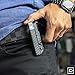 Adjustable Pocket Clip/Belt Holster for JUUL Vape E-Cig Kydex Holder Sleeve Cover Carrying Case | Made in The USA - Device Not Included