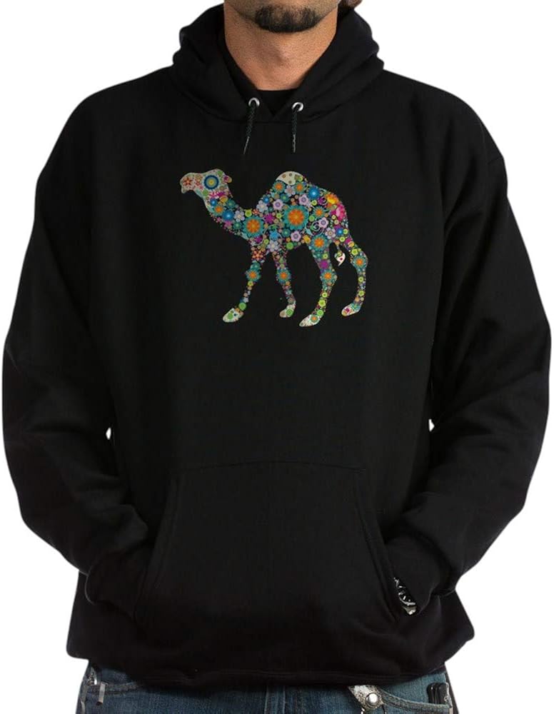 Amazon.com: CafePress Cool Colorful Retro Floral Camel Sweatshirt: Clothing