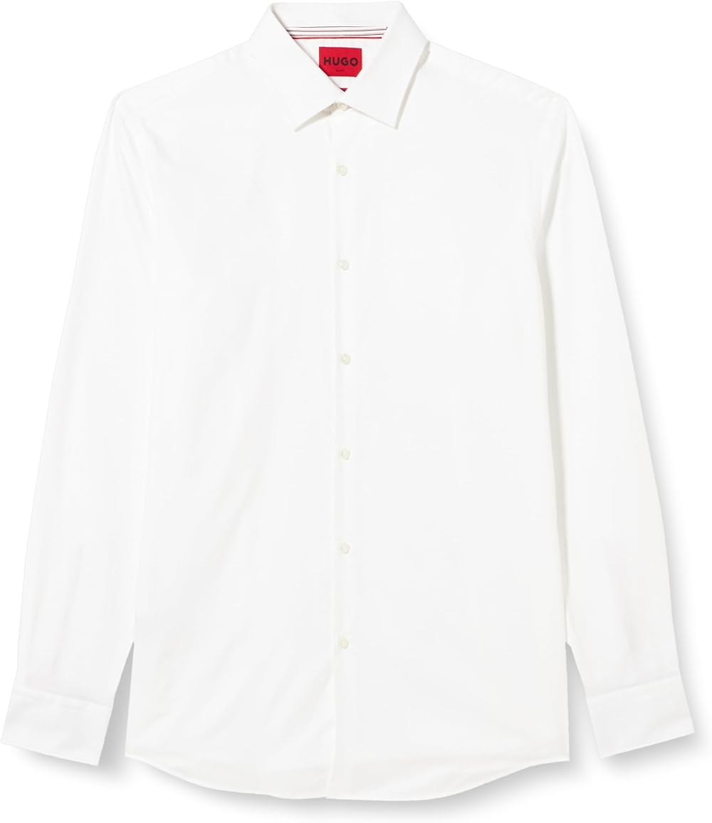 HUGO Men's Koey Shirt Open White 199 Size 44