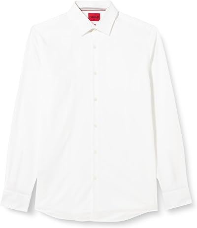 HUGO Men's Koey Shirt Open White 199 Size 44