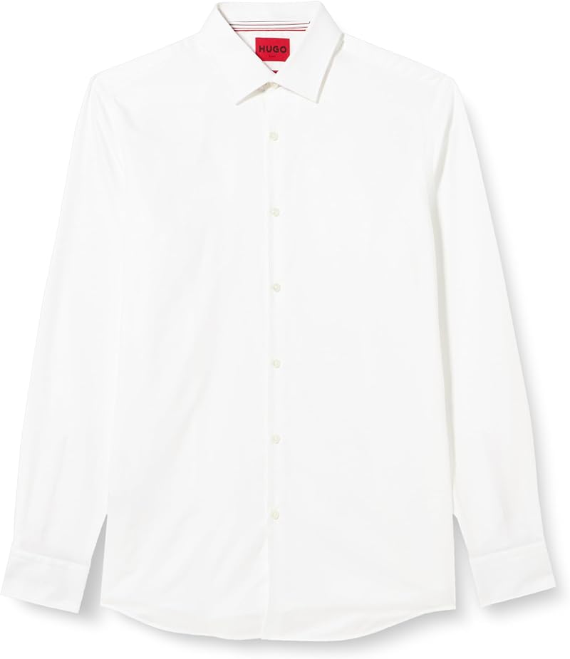 HUGO Men's Koey Shirt Open White 199 Size 44