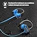 LETSCOM Bluetooth Headphones IPX7 Waterproof, Wireless Sport Earphones, HiFi Bass Stereo Sweatproof Earbuds w/Mic, Noise Cancelling Headset for Workout, Running, Gym, 8 Hours Play Timethumb 2
