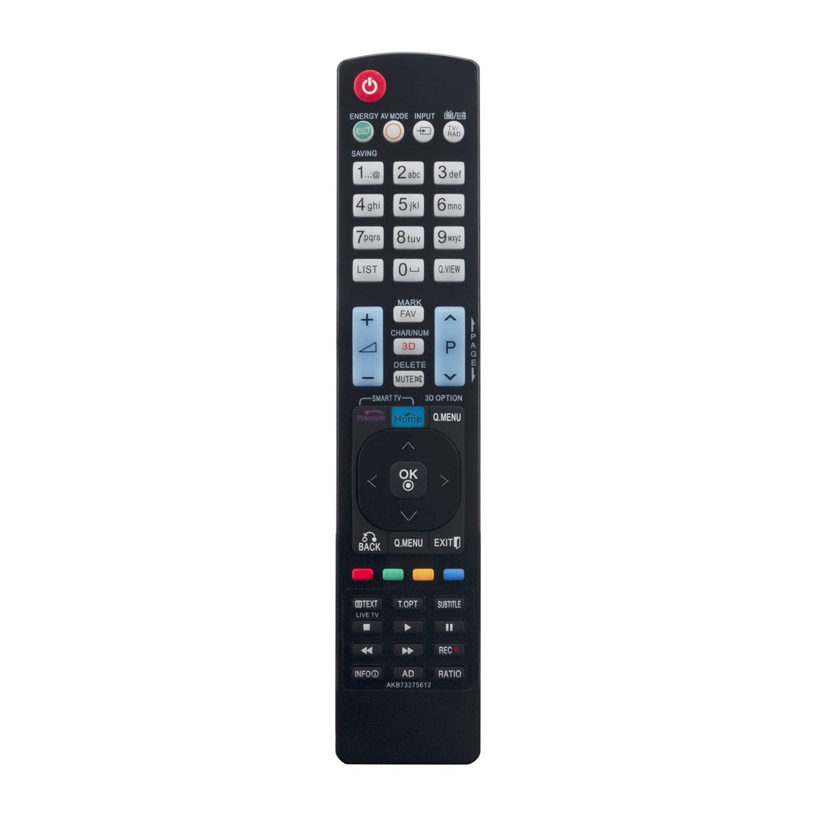VINABTY AKB73275612 Replacement Remote Control for LG Smart TVs AKB73275612 Remote Controller
