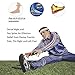 Plantar Fasciitis Night Splint for Effective Relief from Plantar Fasciitis Pain, Heel Spur, Arch Foot Pain, Foot Drop Orthotic Brace for Sleep Support with Hard Spiky Massage Ball & Arch Support Brace