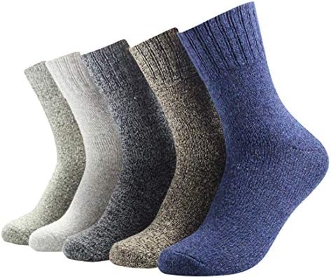 靴下 メンズ 春秋冬 カジュアルソックス 綿 おしゃれ ソックス 厚手 男性 スポーツ 吸汗防臭 セット 防寒 暖かい 通勤 正規品スーパーsale 店内全品キャンペーン くつした コットン 5色5足組 丈夫 紳士 冷え性 ビジネスソックス 24 28cm