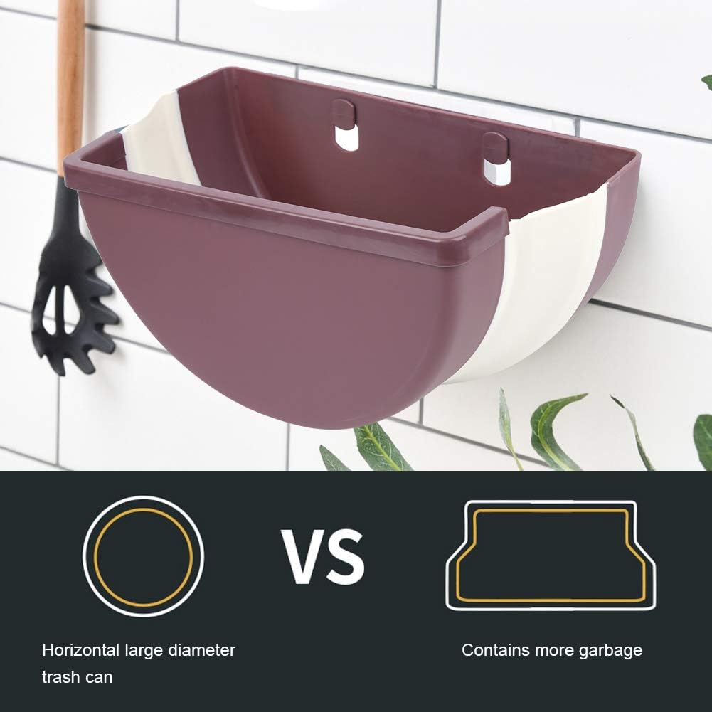 Basura y reciclaje 1 # Excelente cocina Bote de basura plegable para el