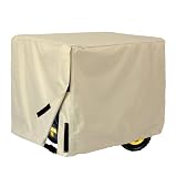 Porch Shield Waterproof Universal Generator Cover 26 x 20 x 20 inch, for Most Generators 3000-5000 Watt, Light Tan