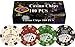 DA VINCI 100 11.5 Gram Poker Chips in Las Vegas Gift Box (Straight Flush)