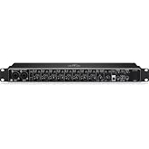 Behringer UMC1820 Audiophile 18x20 USB Audio/MIDI Interface with Midas Mic Preamplifiers and ADAT I/O | For Recording Microphones and Instruments