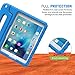 MoKo Case Fit iPad Pro 9.7 - Kids Friendly Shock Proof Convertible Handle Light Weight Super Protective Stand Cover Case with Apple Pencil Holder Fit Apple iPad Pro 9.7 Inch 2016 Release Tablet, Blue