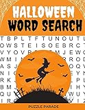 Halloween Word Search: Large Print Word Search Book For Adults by Puzzle Parade