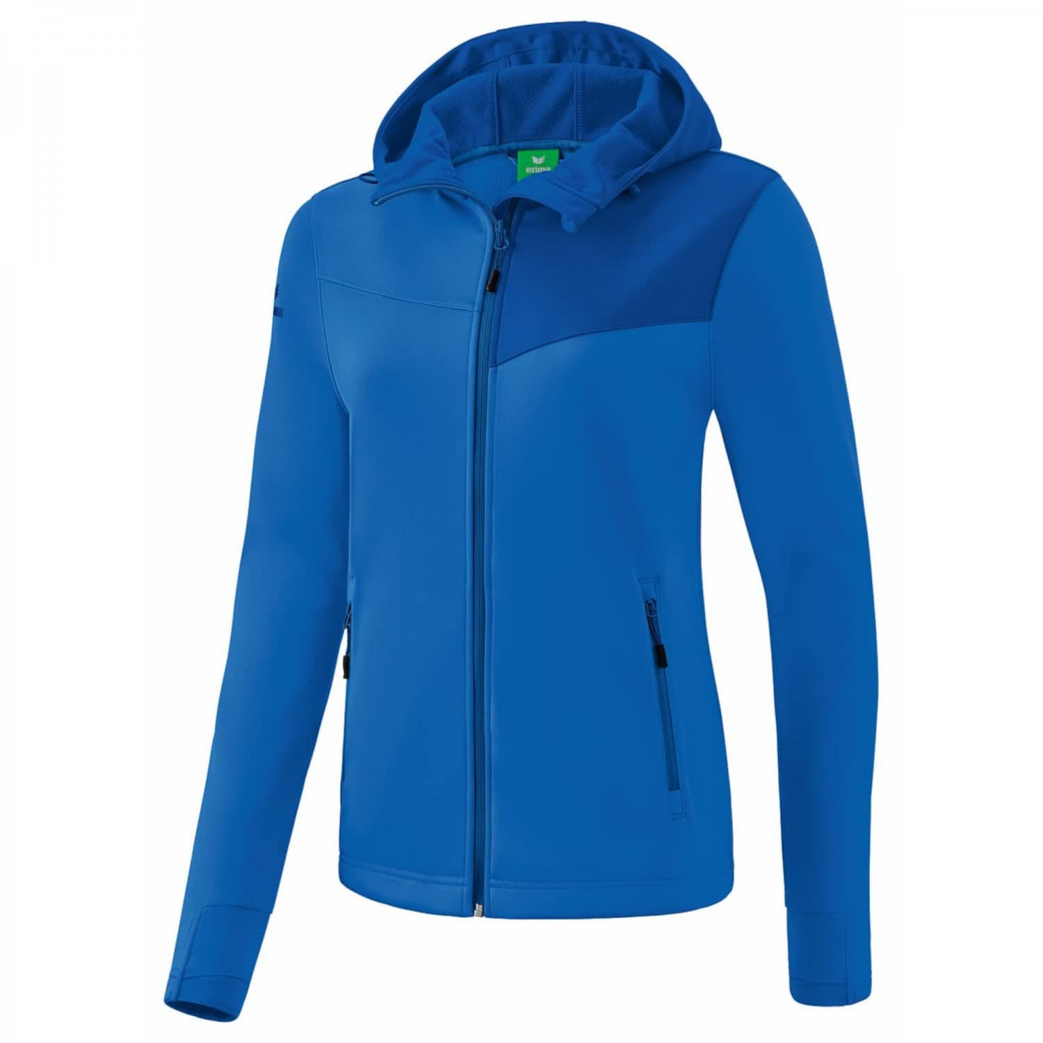 Erima Women's Performance Softshell Jacket, New Royal, 34