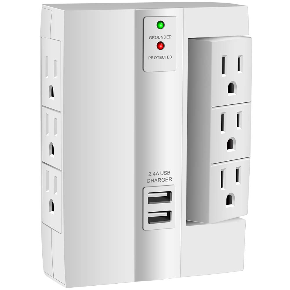 Best ge 6 outlet tap grounded