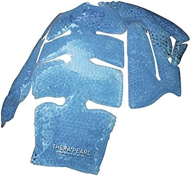 TheraPearl Color Changing Shoulder Wrap, Reusable Hot Cold Therapy Wrap with Gel Beads for Shoulder Pain Relief, Flexible Hot and Cold Compress, Best Ice Pack for Rotator Cuff Pain, Sports Injuries