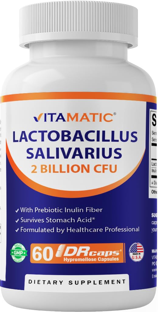 Vitamatic Lactobacillus Salivarius 2 Billion per DR