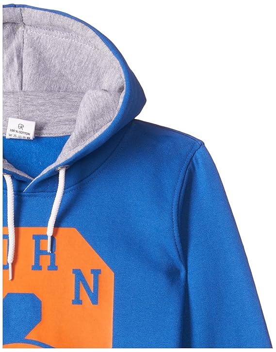 T2F Boy's Cotton Hooded Neck Sweat Shirt (BYS-SS-02_Multicolor_13-14 Years_Royal Blue_13 Years-14 Years) 2