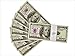 WLIFE Movie Prop Money $10000, Copy Money Full Print 2 Sided $100 Dollar Bills Stack,Play Money Fake Money That Looks Real,New Published Thickening for Movies,TV,Videos,Advertising,Training