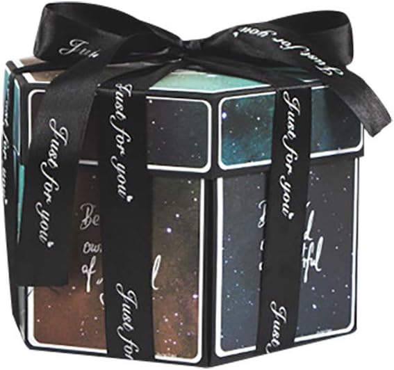 Creative Explosion Gift Box DIY Photo Surprise Party Love and Album as Birthday Present Opend with 19''x19'’ (C)