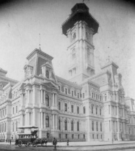 Amazon Com 1896 Public Bldg Philadelphia Pa City Hall Under Construction Size Of Photo 8x8 9 Quality Of Photo Med 8x10 Photograph Ready To Frame Photographs