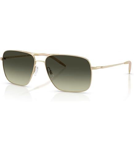 Amazon.com: Oliver Peoples Clifton 0OV1150S 534385 Gold/Chrome