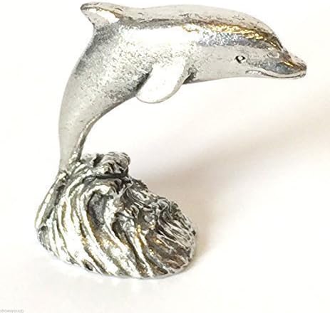 Delfino Piccolo Figurine Realizzato A Mano Senza Piombo Peltro Inglese Scatola Amazon It Casa E Cucina
