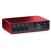 Focusrite Scarlett 18i16 4th Gen USB-C Audio Interface | 18-In 16-Out, 4 Mic Preamps, 2 Hi-Z Inputs, 8 Line Inputs, ADAT, S/PDIF, MIDI, Auto Gain, Clip Safe, 24-Bit/192kHz