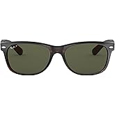 Ray-Ban RB2132 New Wayfarer Polarized Square Sunglasses