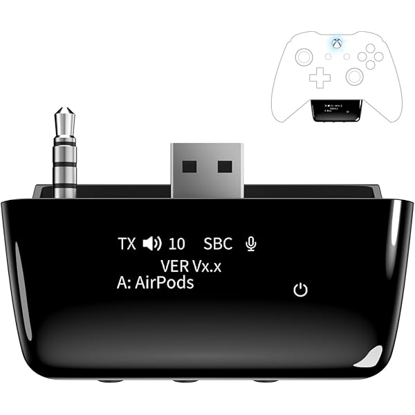 Stereo Headset Wireless Headphone Adapter Xbox One Stereo Headset
