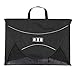 BAGSMART Travel Packing Organizer, Packing Folder Carry on Garment Folder Wrinkle Free Luggage Organizer, Black